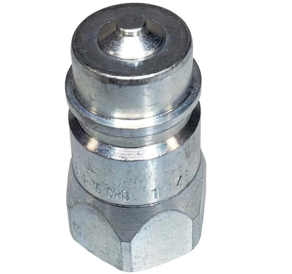 4 of Hydraulic Male Tip Poppet Style 3/4"-16 ORB x 1" Hex Shoulder DR10008
