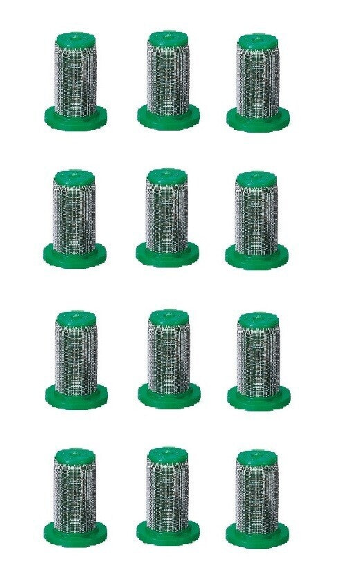12 of Teejet Poly Check Valve Tip Strainer w/ SS 100 Mesh Screen Opens @ 10 PSI