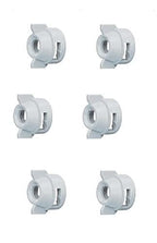 Pack of 6 - Quick TeeJet White Nylon Cap For TK-V & TF-V Style Spray Tip