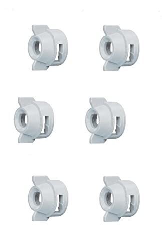 Pack of 6 - Quick TeeJet White Nylon Cap For TK-V & TF-V Style Spray Tip
