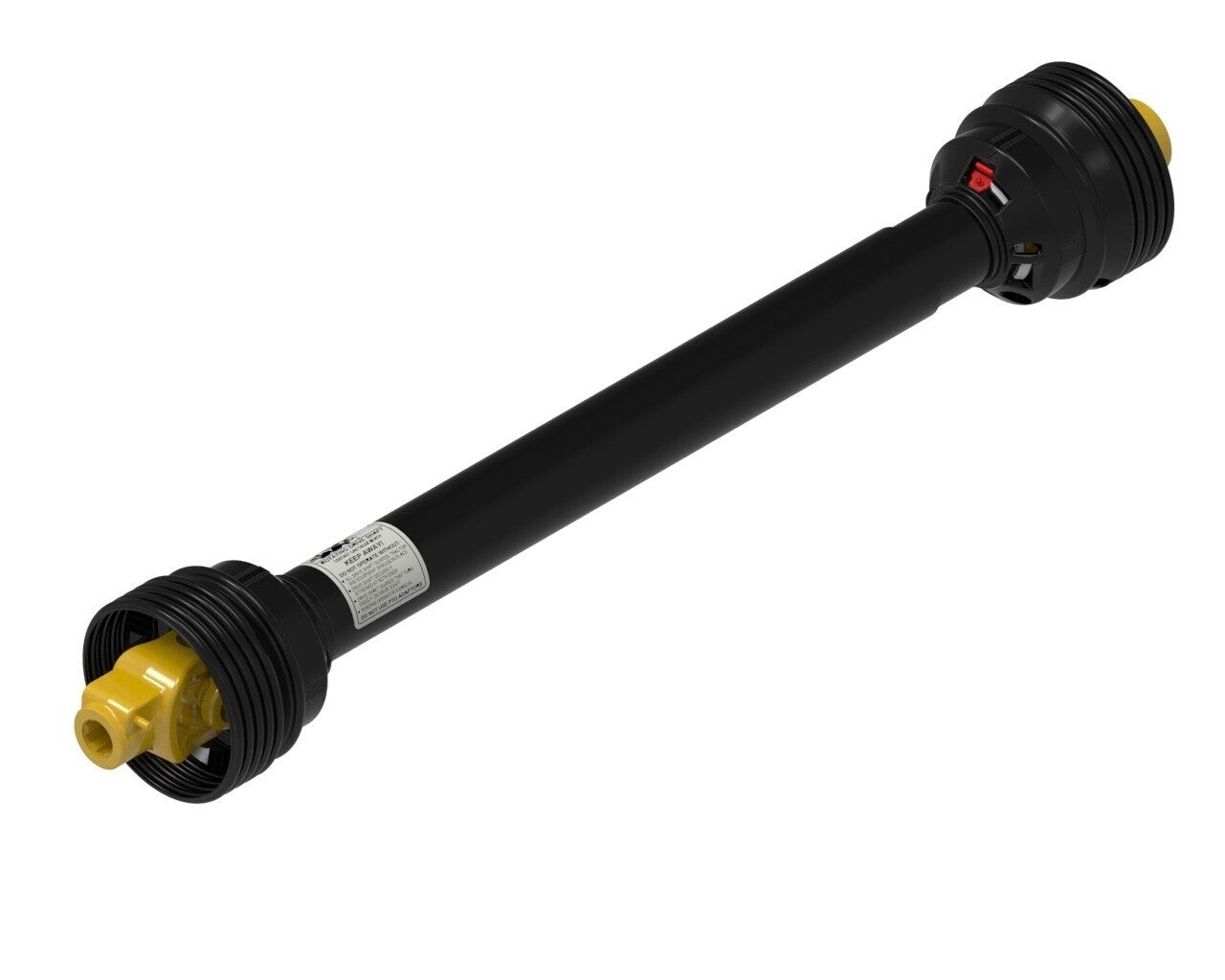 48" Complete PTO Driveline 1-3/8" 21 Spline QD x 1-1/2" Round Imp End 14016524