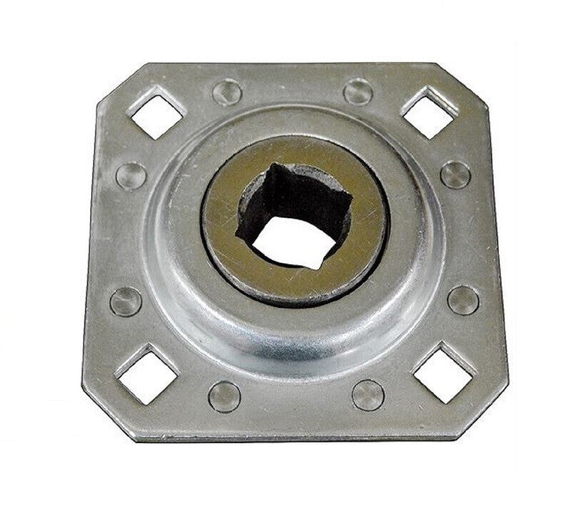 4 of Disc Harrow Bearing 1-1/8" Square Bore w/ 4 - 1/2" Bolt Holes & 4-3/4" OAL