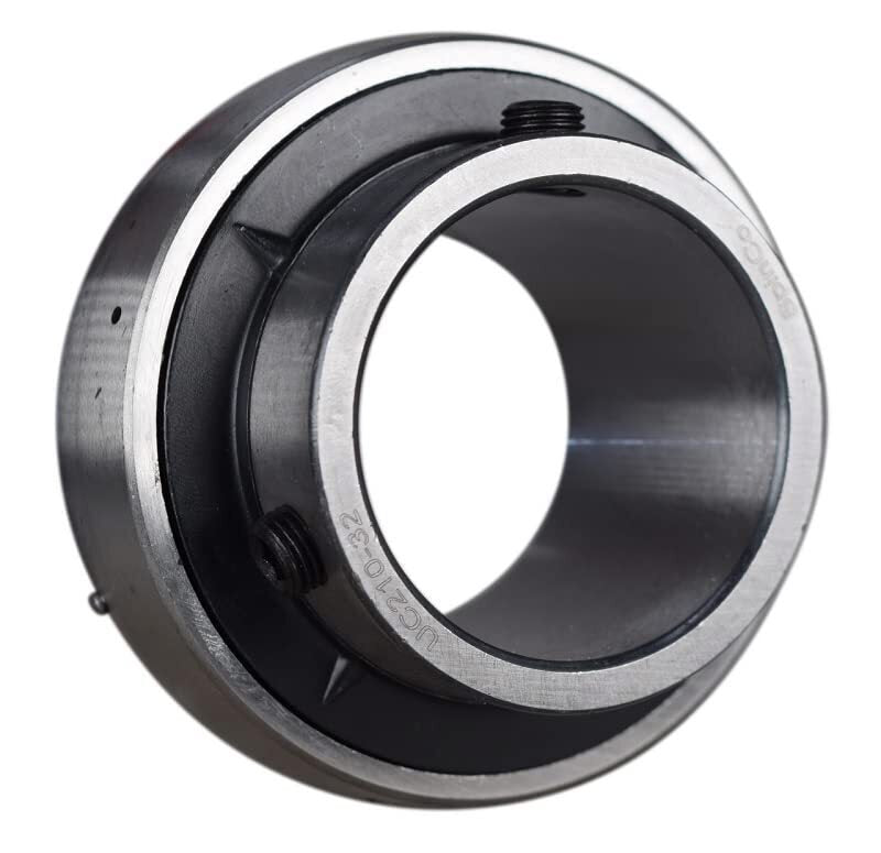 Insert Bearing 2" Round Bore Wide Inner Race w/ 90 MM Spherical Outer Race
