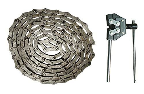 2040 Roller Chain 50 Foot Roll 1" Extended Pitch x 5/16" Width & Chain Breaker