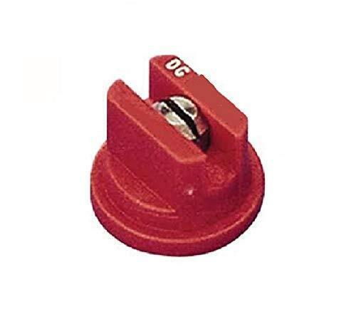 TeeJet Drift Guard Flat Spray Tip Red 80° Polymer w/ SS Insert DG8004-VS