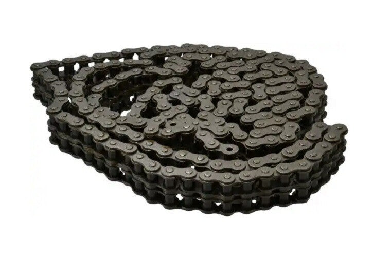 60 Double Strand Roller Chain 10 Foot Roll 3/4" Pitch x 1" Width 60-2R
