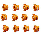 Pack of 12 - Quick TeeJet Orange Nylon Cap For TK-V & TF-V Style Spray Tip
