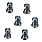 Pack of 6 - TeeJet FloodJet SS Wide Angle Flat Spray Tip 0.10 GPM 40 PSI