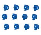 Pack of 12 - Quick TeeJet Blue Nylon Cap For TK-V & TF-V Style Spray Tip
