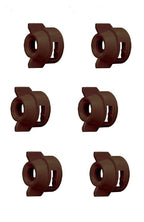 Pack of 6 - Quick TeeJet Brown Nylon Cap For TK-V & TF-V Style Spray Tip