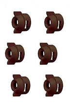 Pack of 6 - Quick TeeJet Brown Nylon Cap For TK-V & TF-V Style Spray Tip
