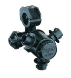 3 Outlet Quick Nozzle Body w/ Check Valve Fits 1" Pipe For Wet Booms