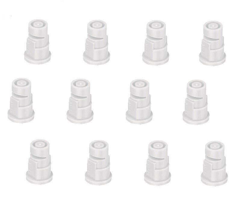 Pack of 12 - TeeJet Polymer Wide Angle Spray Tips Rated 0.8 GPM @ 40 PSI TF-VP4