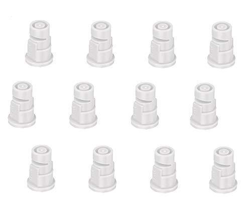 Pack of 12 - TeeJet Polymer Wide Angle Spray Tips Rated 0.8 GPM @ 40 PSI TF-VP4