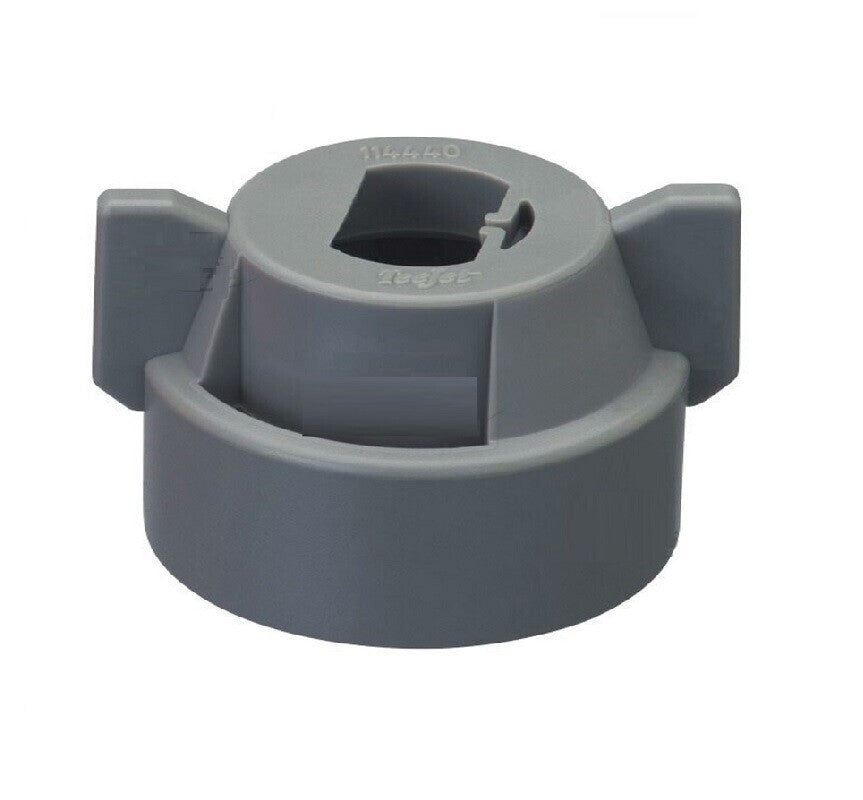 Pack of 25 - Quick TeeJet Gray Nylon Cap For TP, XR, DG, OC, Turbo & AIXR Tips