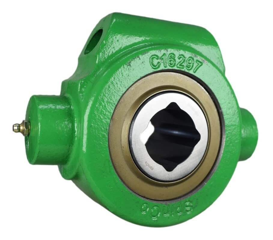 Replaces JD Trunnion Disc Harrow Bearing Assembly 1-1/2" Square Bore AB14028