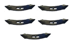 5 Spring Tooth Cultivator Points 2-1/2" Wide x 11" Long w/ 1" to 2" Hole Spacing