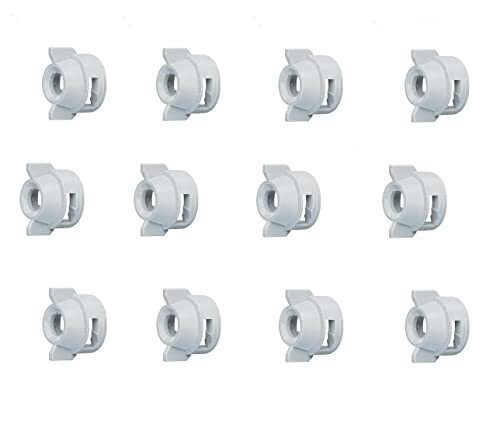 Pack of 12 - Quick TeeJet White Nylon Cap For TK-V & TF-V Style Spray Tip