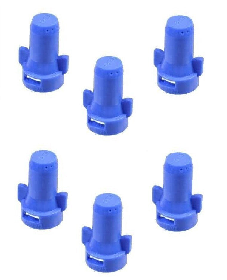 Pack of 6 - TeeJet Stream-Jet SJ-7 7-Stream Outlet Spray Tip 0.3 GPM @ 40 PSI