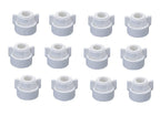 Pack of 12 - Quick TeeJet White Nylon Cap For TJ60, AI, SJ3, DGTJ & More