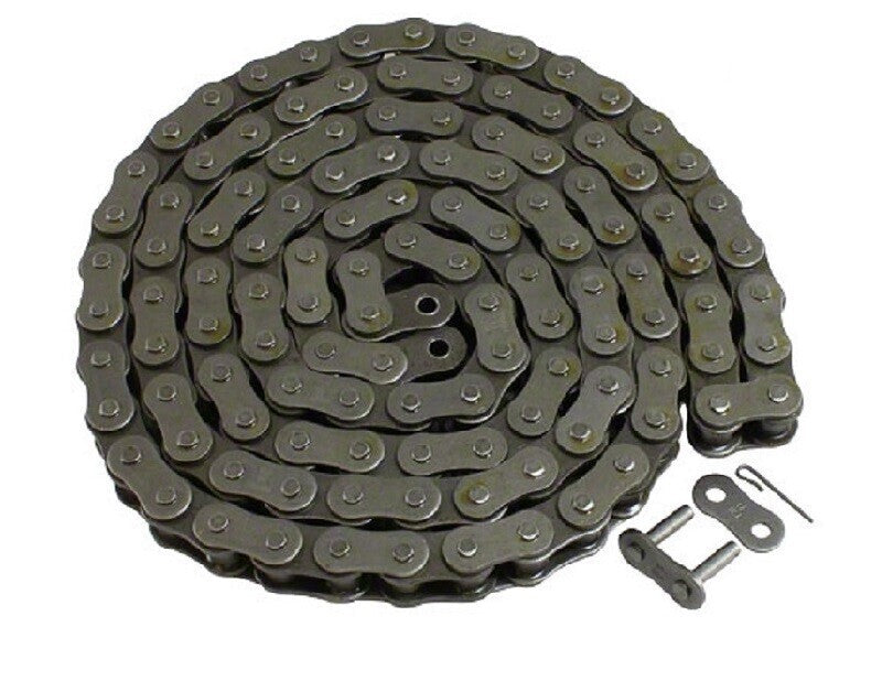 50 Single Strand Roller Chain 50 Foot Roll 5/8" Pitch x 3/8" Width RC50-1R-50