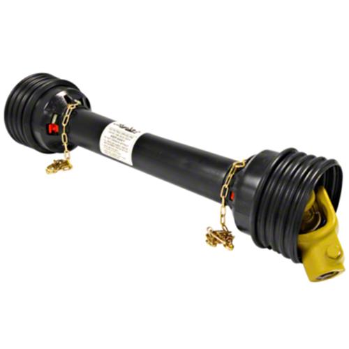 Weasler 33" Complete PTO Driveline 1-1/8" Hex SSL x 1-1/8" Hex Clamp Implement