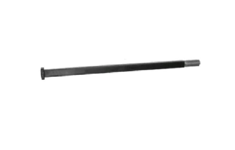 1-1/8" Square x 41-3/4" Long Gang Bolt Disc Axle w/ Round Head 20132