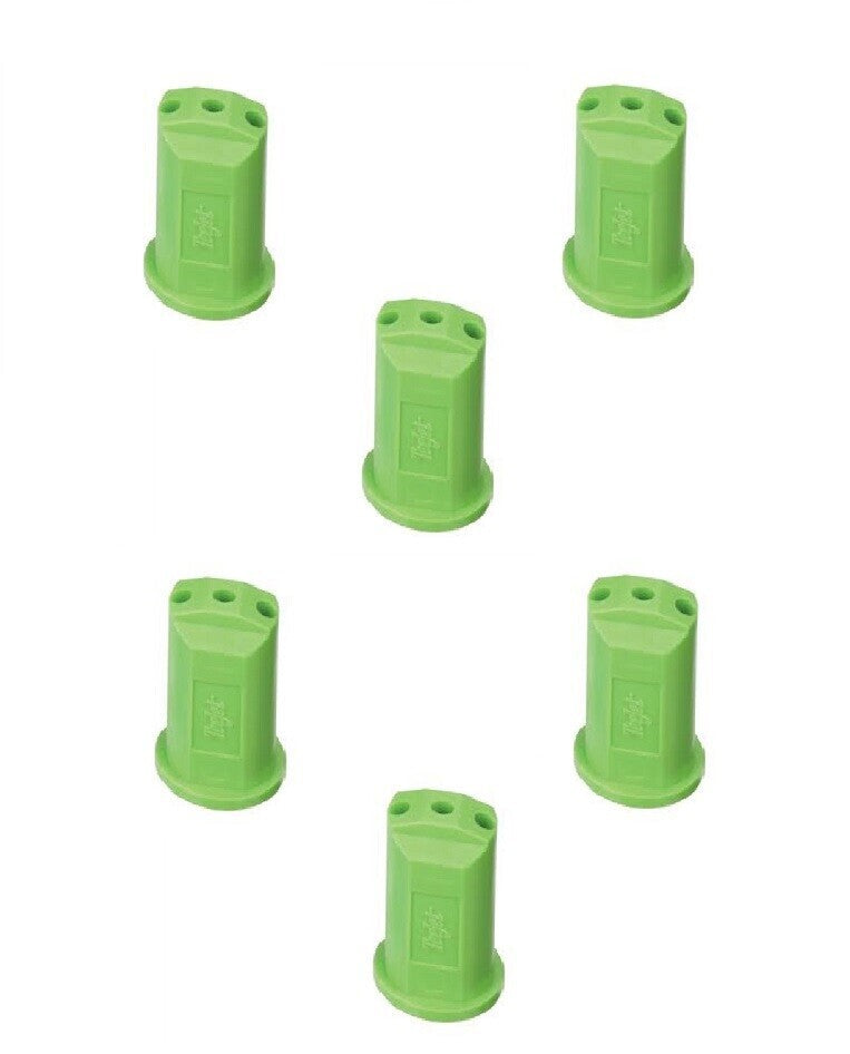 Pack of 6 - TeeJet Stream-Jet SJ-3 3-Stream Outlet Spray Tip 1.5 GPM @ 40 PSI