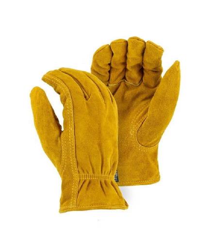 Pair of Extra Large Majestic Lined Cowhide Drivers Gloves 1513T XL