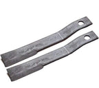 2 Replacement Hardee Rotary Cutter Blade 23" Long x 3" x 0.5" w/ 1.5" Hole CCW