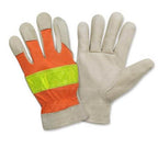 Pair of Majestic Reflective Cowhide Gloves 1950 Extra Large