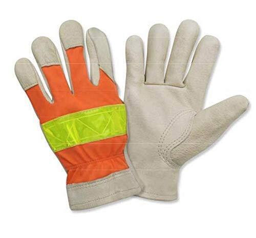 Pair of Majestic Reflective Cowhide Gloves 1950 Extra Large