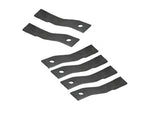 Set of 6 Rotary Cutter Blades for Later Model HX15 & CX15 (Check SN Below) 45327
