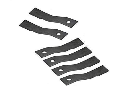 Set of 6 Rotary Cutter Blades for Later Model HX15 & CX15 (Check SN Below) 45327