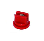 TeeJet Even Flat Spray Tip Red 80° Polymer w/ SS Insert 0.30 GPM @ 40 PSI