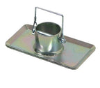 Trailer Jack Foot w/ 2" Opening & 9/16" Pin Hole TJ-06-03
