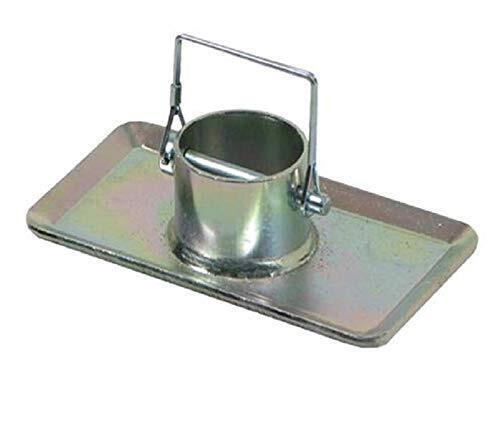 Trailer Jack Foot w/ 2" Opening & 9/16" Pin Hole TJ-06-03