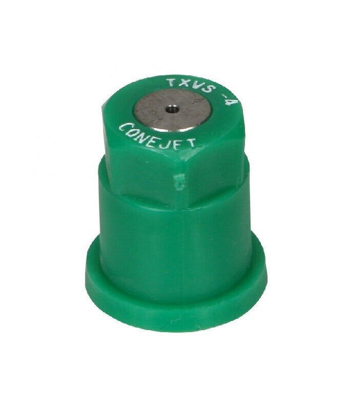 TeeJet ConeJet Hollow Cone Spray Tip 0.067 GPM @ 40 PSI Visiflo Green TX-VS4