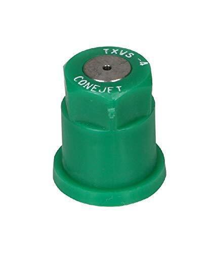 TeeJet ConeJet Hollow Cone Spray Tip 0.067 GPM @ 40 PSI Visiflo Green TX-VS4