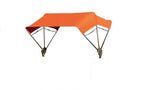 Orange 3 Bow 48" Buggy Top Tractor Umbrella Frame & Canvas Cover JBT3 405672