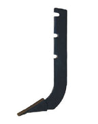 18" Long x 2.50" Wide x 3/4" Thick Box Blade Shanks & Point w/ 3 Half Slots