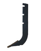 18" Long x 2.50" Wide x 3/4" Thick Box Blade Shanks & Point w/ 3 Half Slots