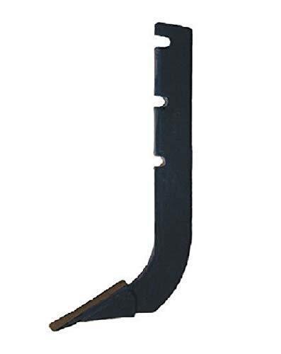 18" Long x 2.50" Wide x 3/4" Thick Box Blade Shanks & Point w/ 3 Half Slots