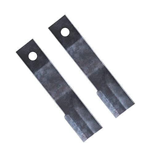 2 Replacement Servis Rhino Rotary Cutter Blade 20.25" x 4.5" x 0.5" x 1.5" Hole