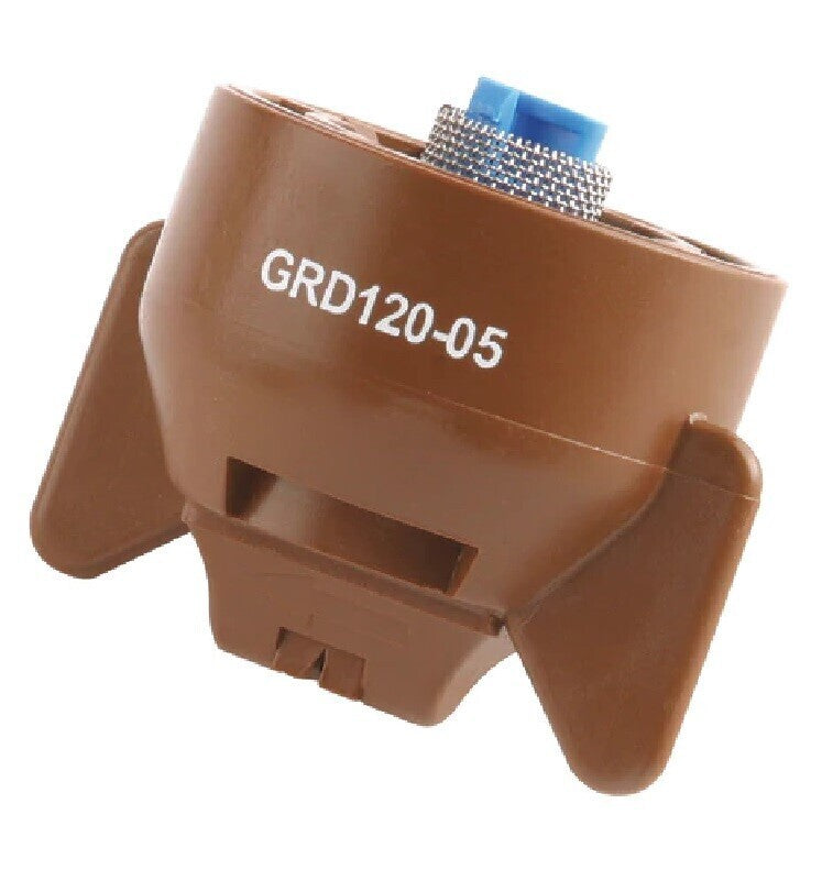 Hypro Guardian Brown Polymer Spray Tip 120° Rated @ 0.50 GPM 40 PSI GRD120-05