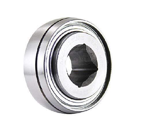 Disc Harrow Bearing 1.5" Square Bore w/ 100 MM Flat Outer Diameter Greasable