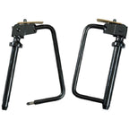 Lock-ease Hitch Pin 1-1/8" x 7" HD Heat Treated w/ Locking Handle USA 80190