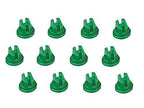 Pack of 12 - TeeJet Flat Spray Tips Green 110° Polymer Visiflo TP110015VP