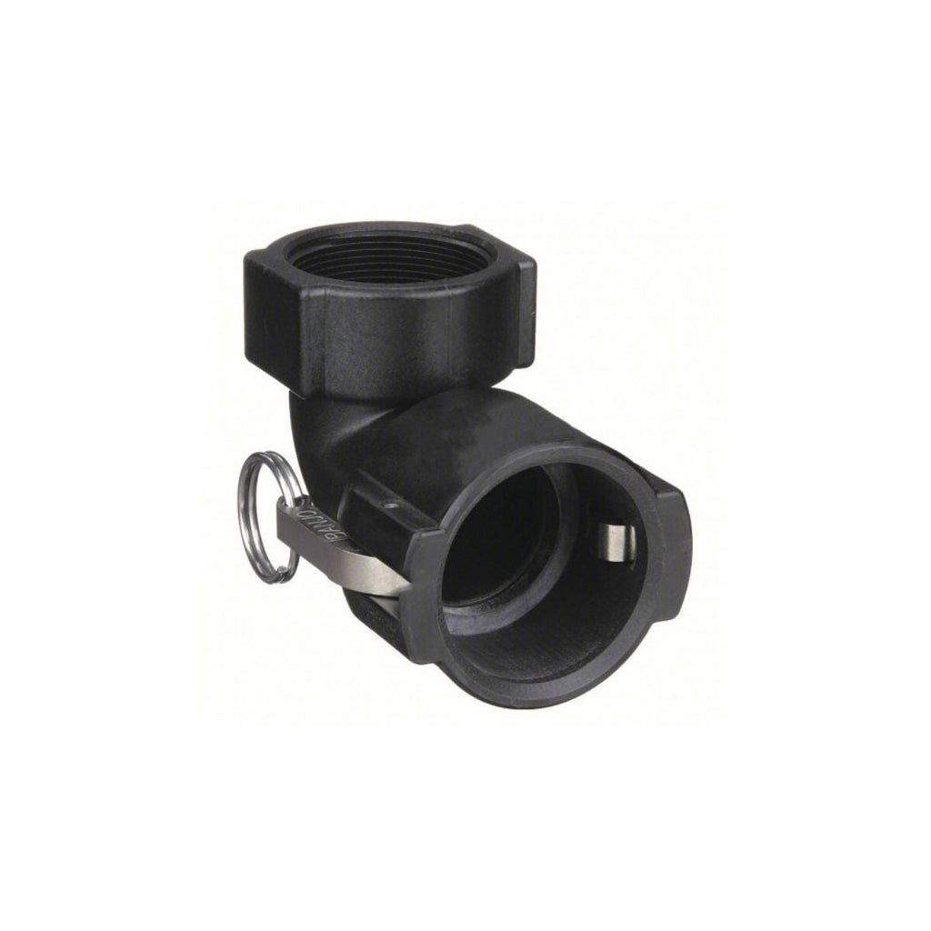 2" Banjo Poly Cam Lever Female Coupler 90 Degree - 2" Female NPT USA MADE 200D90