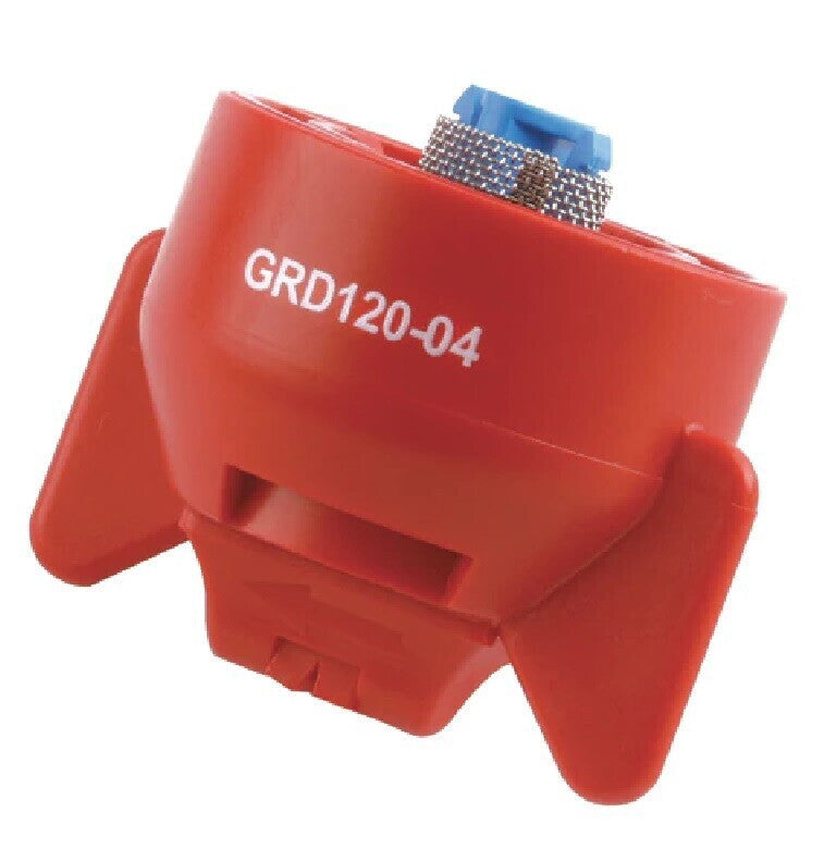 Hypro Guardian Red Polymer Spray Tip 120° Rated @ 0.40 GPM 40 PSI GRD120-04